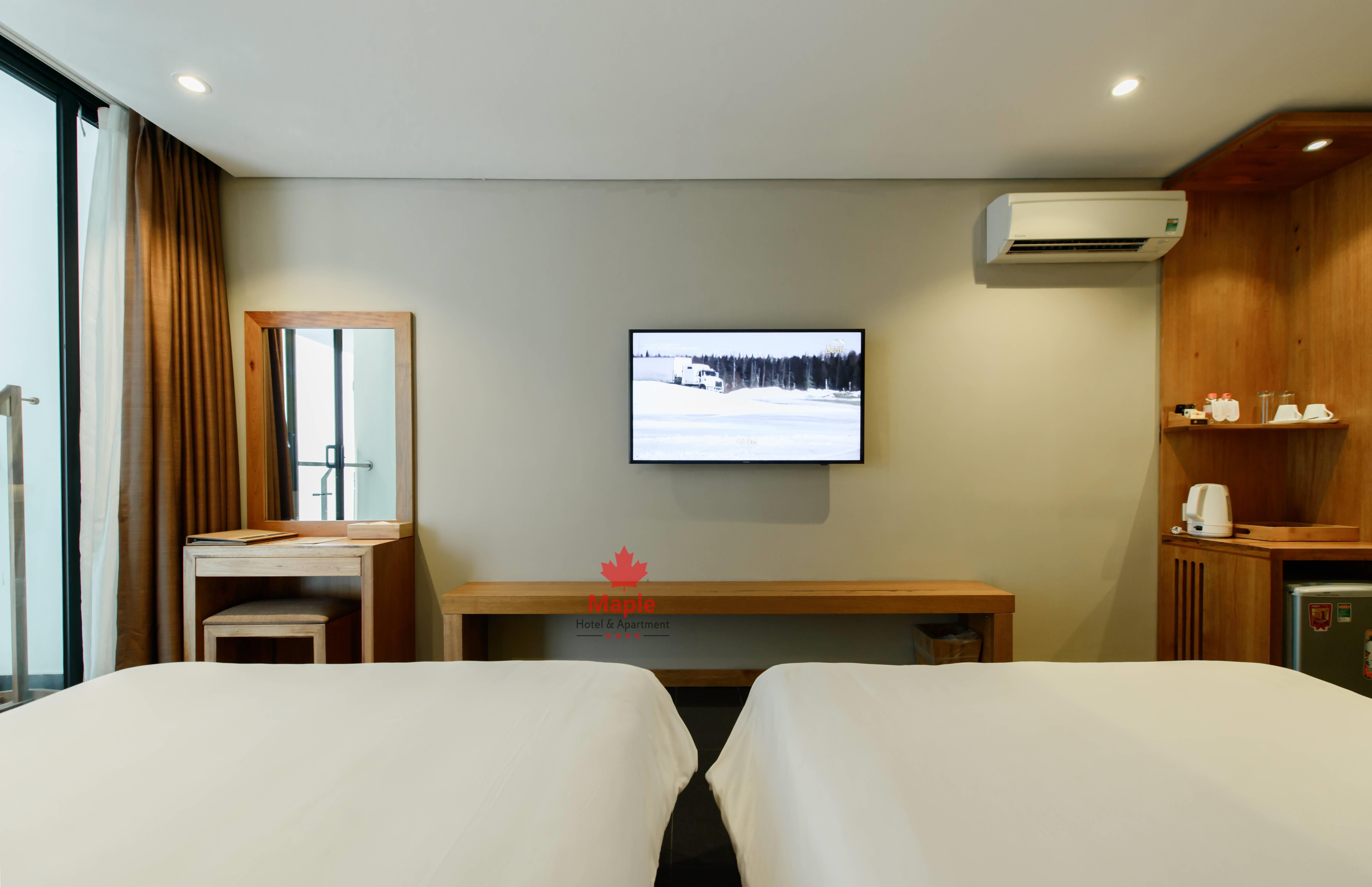 เมเปิล โฮเต็ล แอนด์ อพาร์ตเมนต์ Hotel ญาจาง ภายนอก รูปภาพ