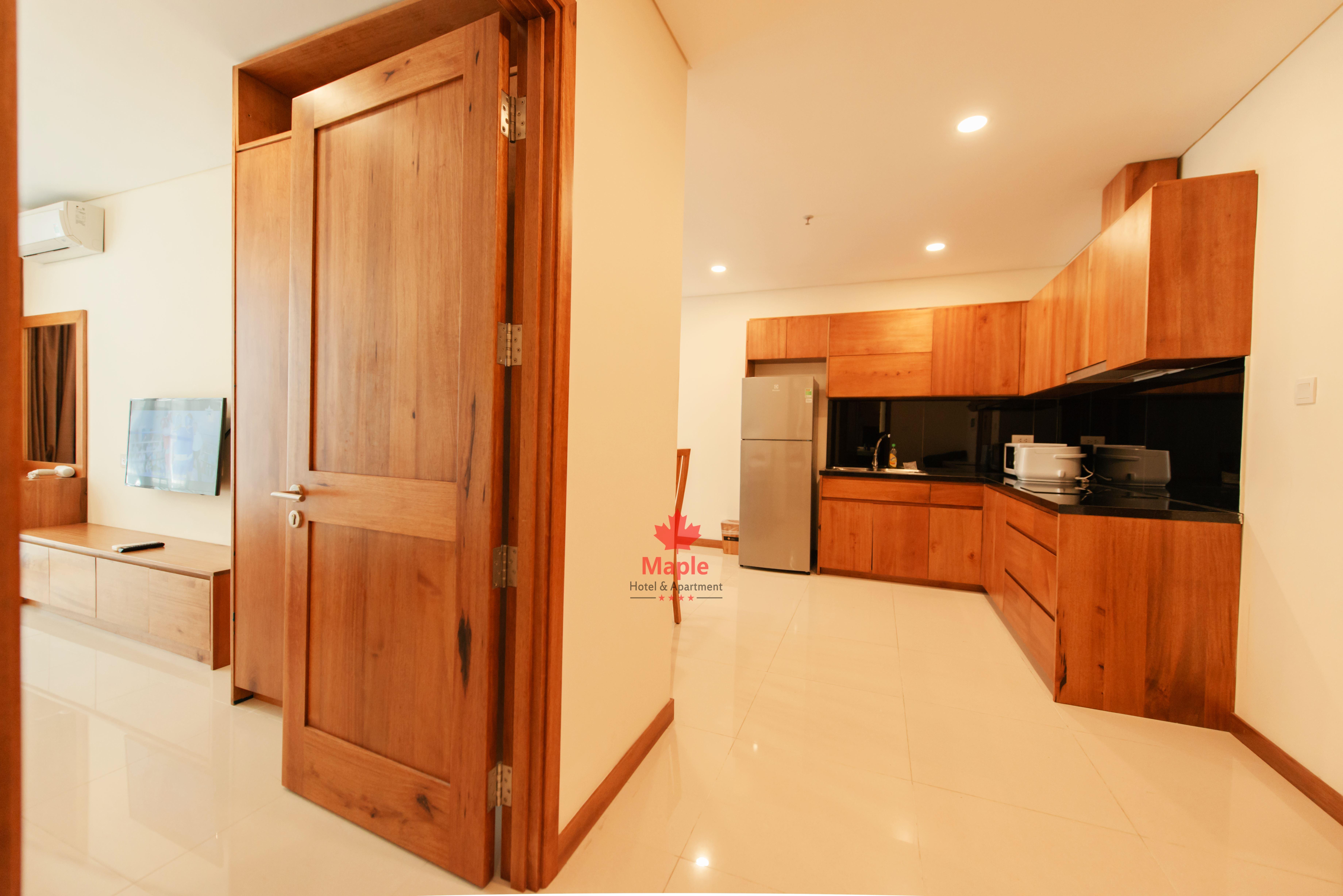 เมเปิล โฮเต็ล แอนด์ อพาร์ตเมนต์ Hotel ญาจาง ภายนอก รูปภาพ