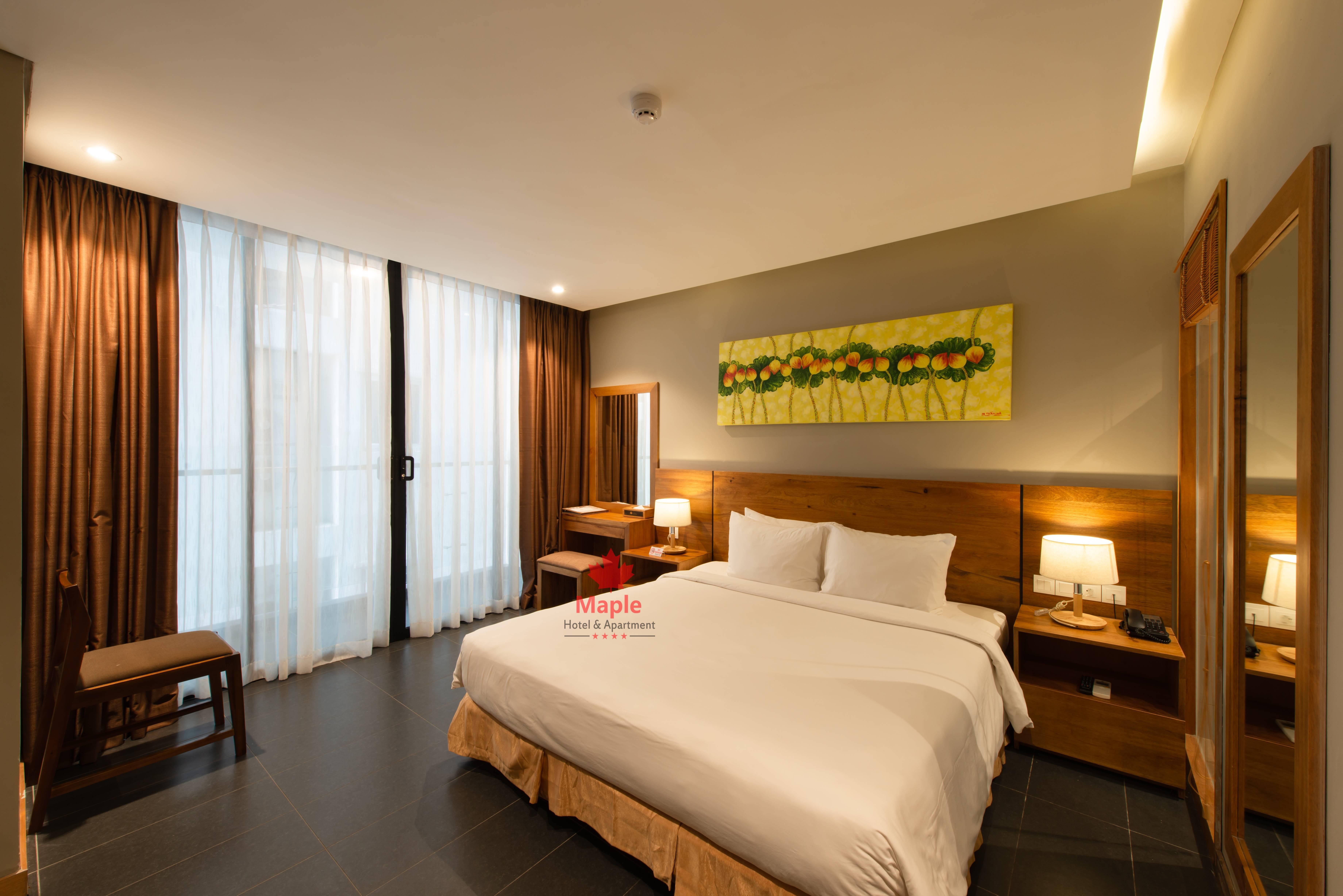 เมเปิล โฮเต็ล แอนด์ อพาร์ตเมนต์ Hotel ญาจาง ภายนอก รูปภาพ