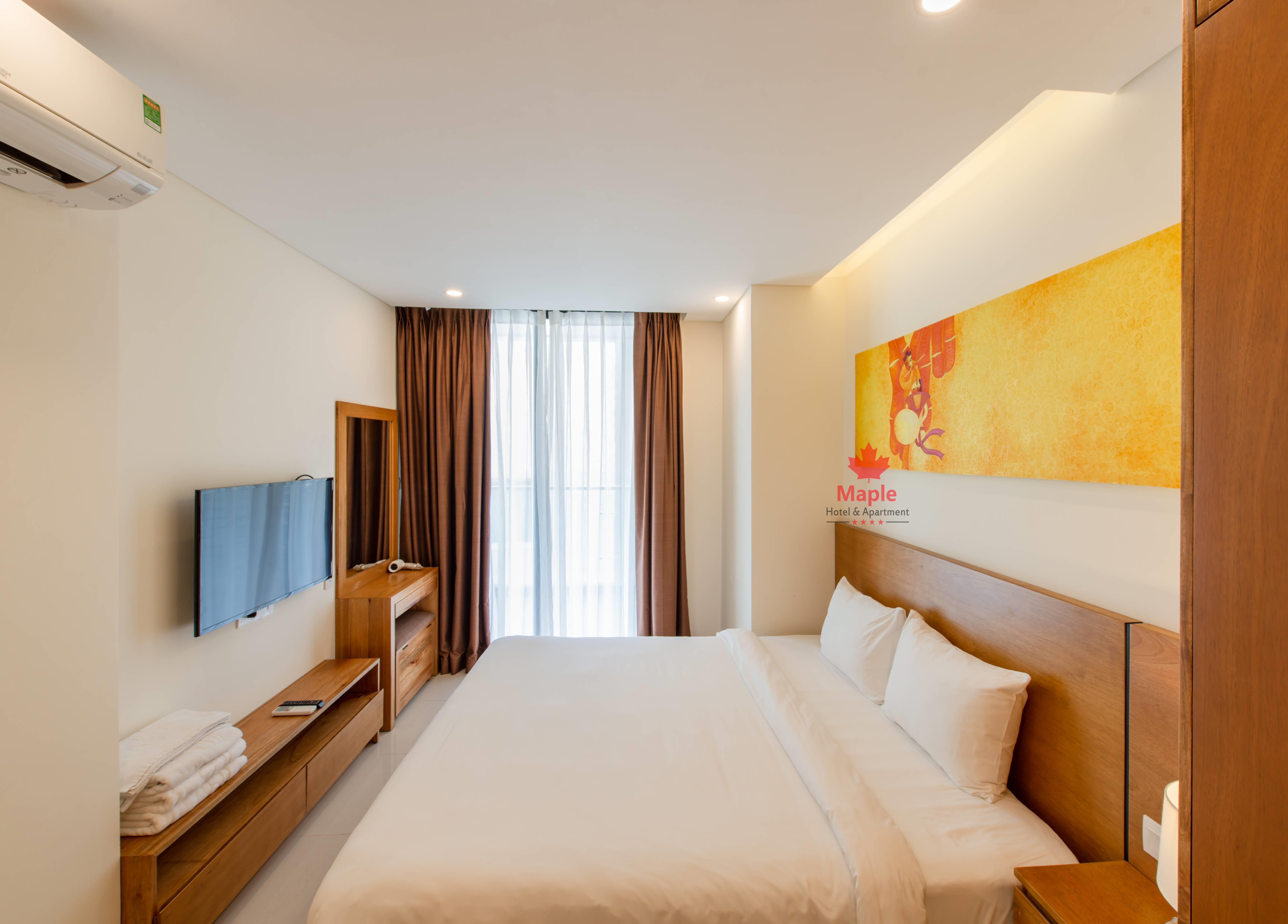 เมเปิล โฮเต็ล แอนด์ อพาร์ตเมนต์ Hotel ญาจาง ภายนอก รูปภาพ