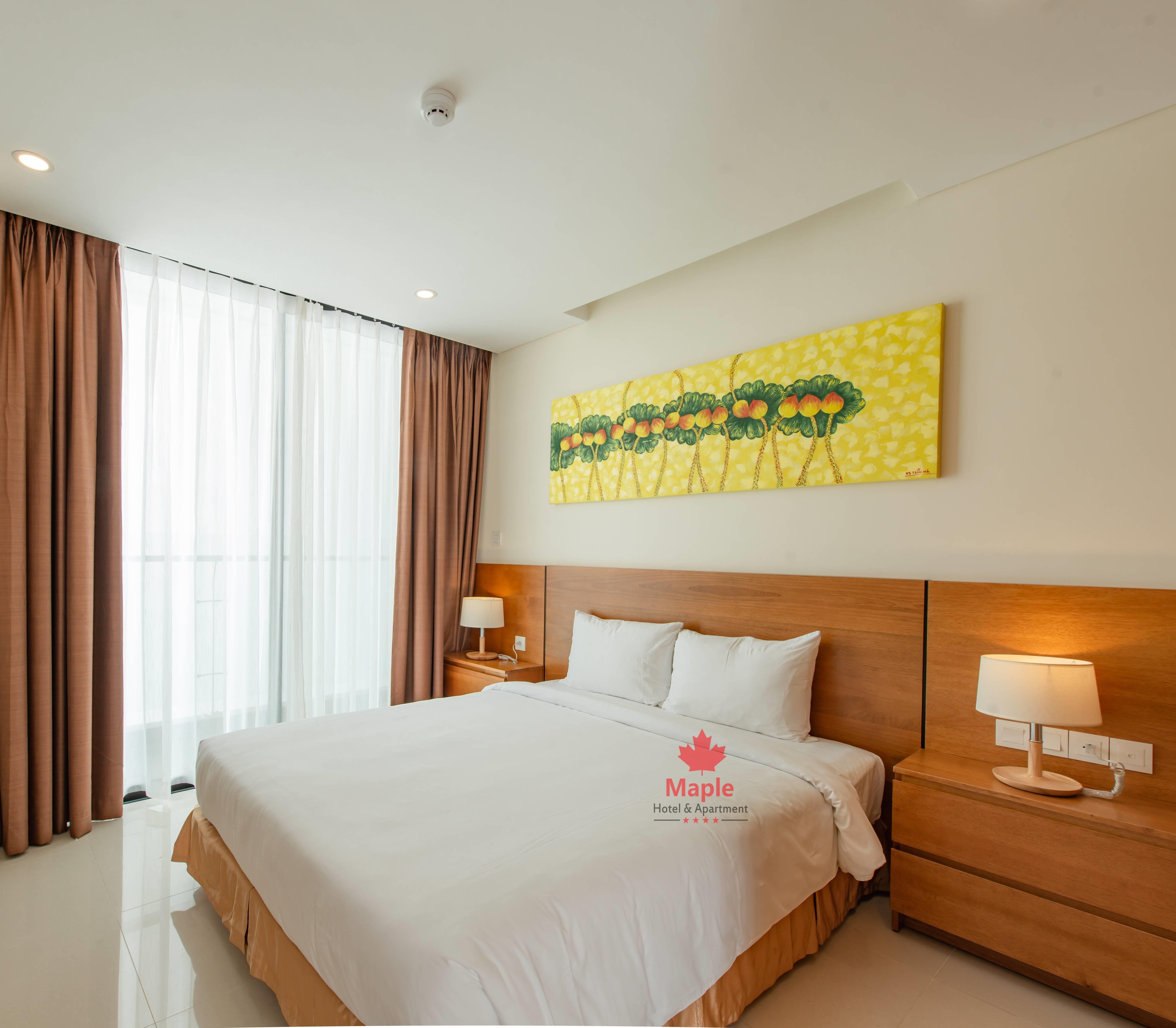 เมเปิล โฮเต็ล แอนด์ อพาร์ตเมนต์ Hotel ญาจาง ภายนอก รูปภาพ