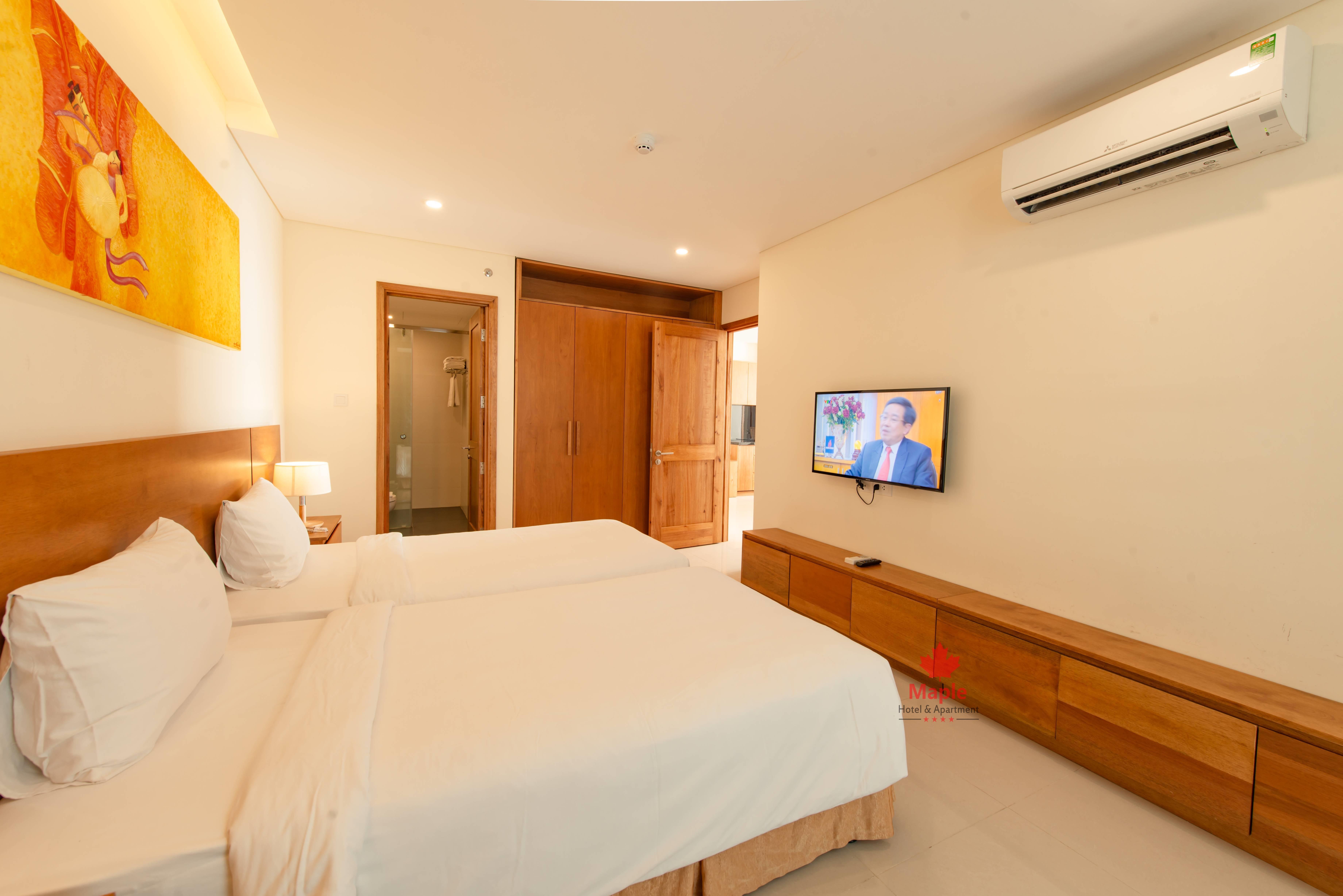 เมเปิล โฮเต็ล แอนด์ อพาร์ตเมนต์ Hotel ญาจาง ภายนอก รูปภาพ