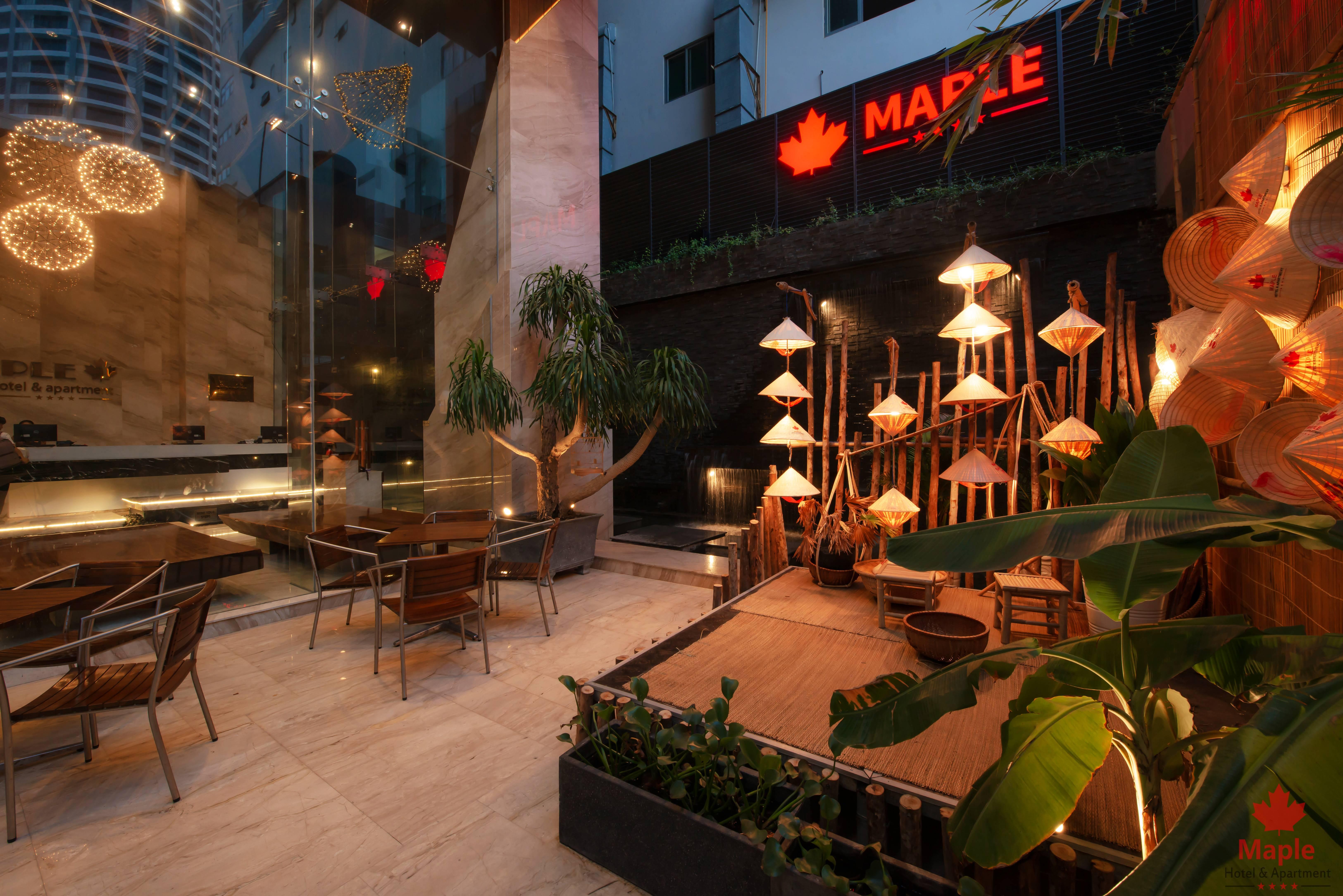 เมเปิล โฮเต็ล แอนด์ อพาร์ตเมนต์ Hotel ญาจาง ภายนอก รูปภาพ