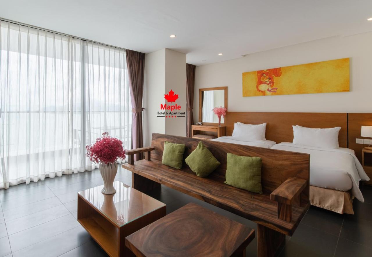 เมเปิล โฮเต็ล แอนด์ อพาร์ตเมนต์ Hotel ญาจาง ภายนอก รูปภาพ