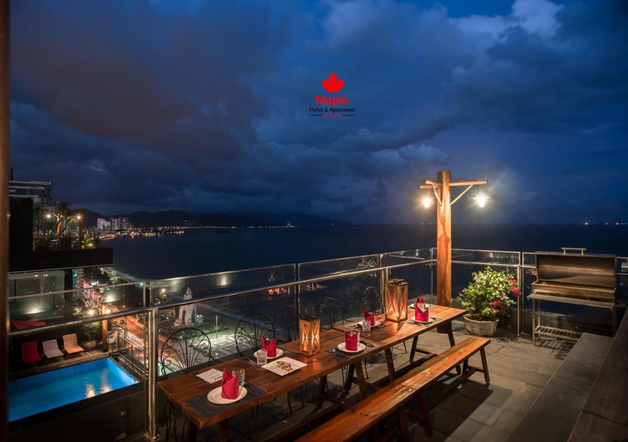 เมเปิล โฮเต็ล แอนด์ อพาร์ตเมนต์ Hotel ญาจาง ภายนอก รูปภาพ