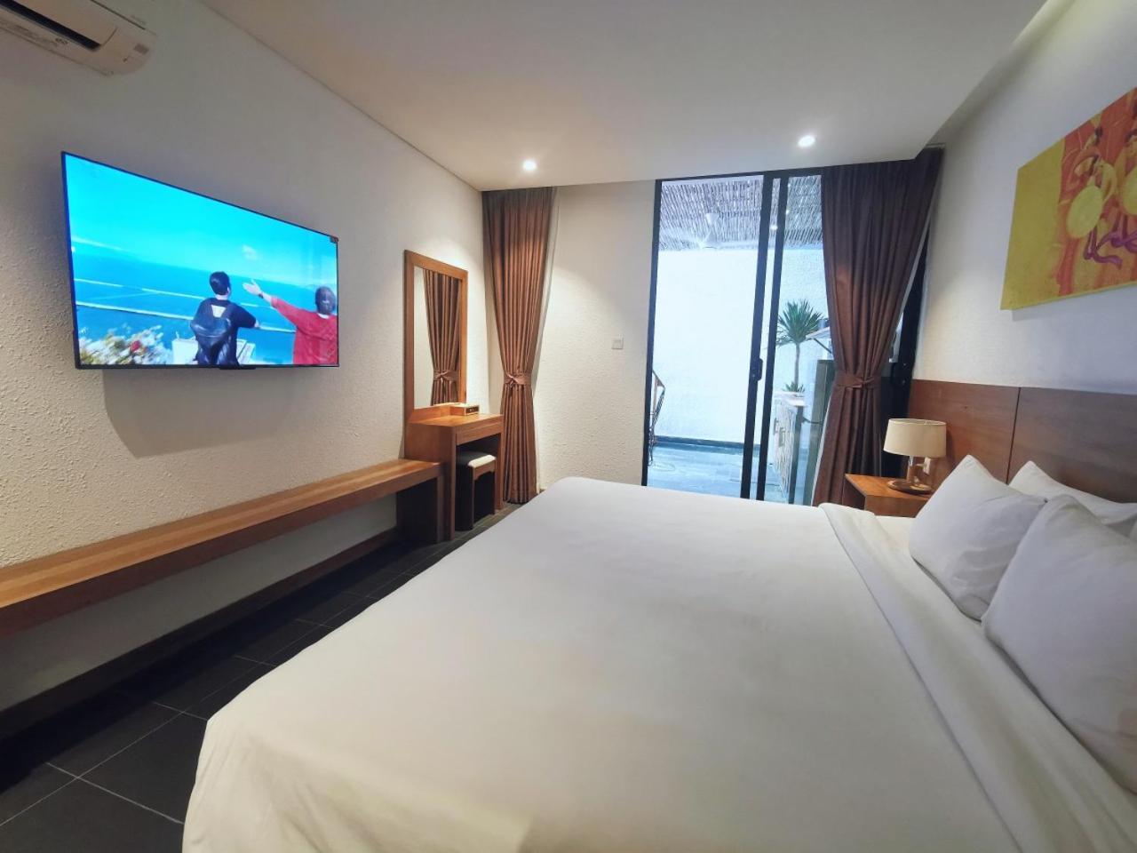 เมเปิล โฮเต็ล แอนด์ อพาร์ตเมนต์ Hotel ญาจาง ภายนอก รูปภาพ