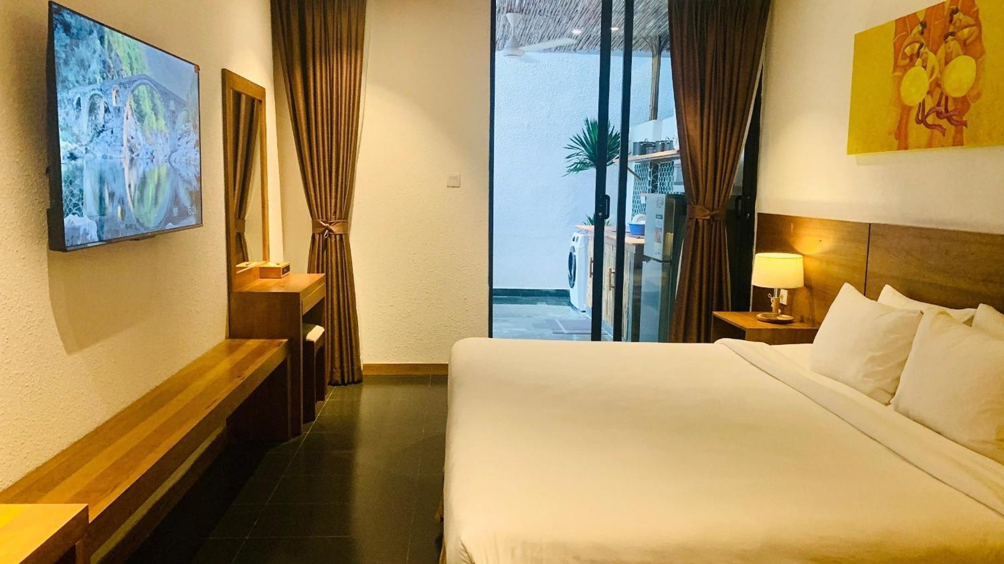เมเปิล โฮเต็ล แอนด์ อพาร์ตเมนต์ Hotel ญาจาง ภายนอก รูปภาพ